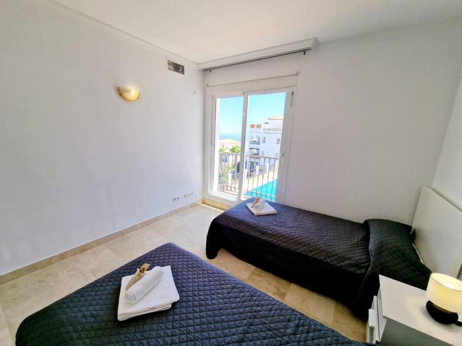 Las Palmeras Seaviews Mijas Bagian luar foto
