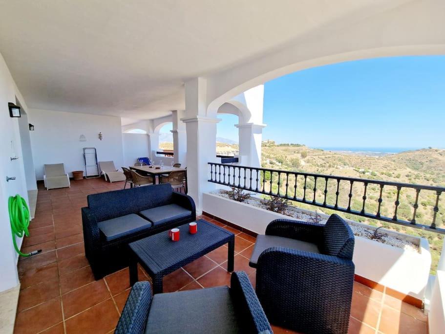 Las Palmeras Seaviews Mijas Bagian luar foto