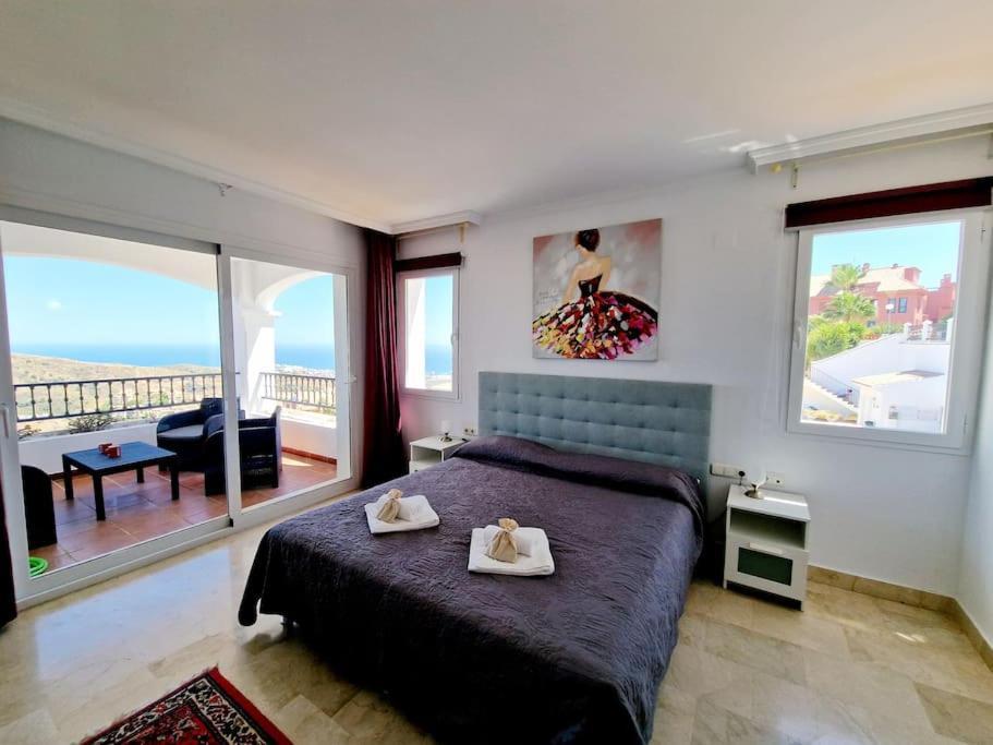 Las Palmeras Seaviews Mijas Bagian luar foto