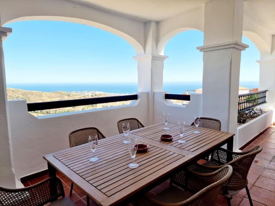 Las Palmeras Seaviews Mijas Bagian luar foto