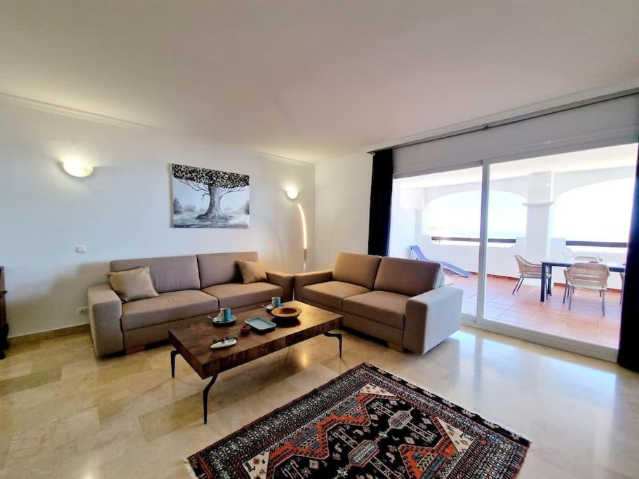 Las Palmeras Seaviews Mijas Bagian luar foto