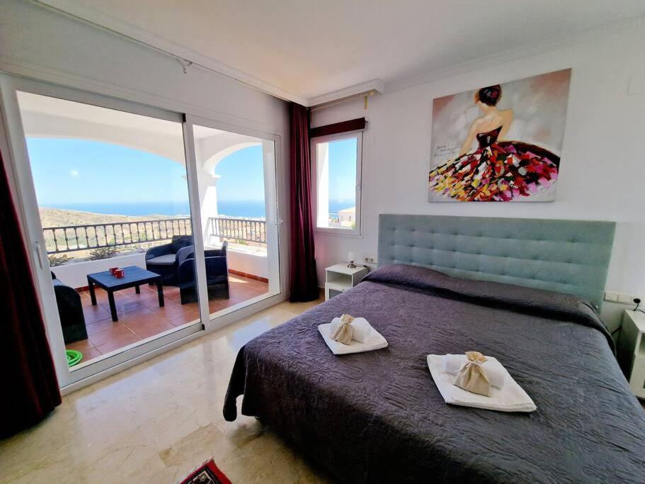 Las Palmeras Seaviews Mijas Bagian luar foto