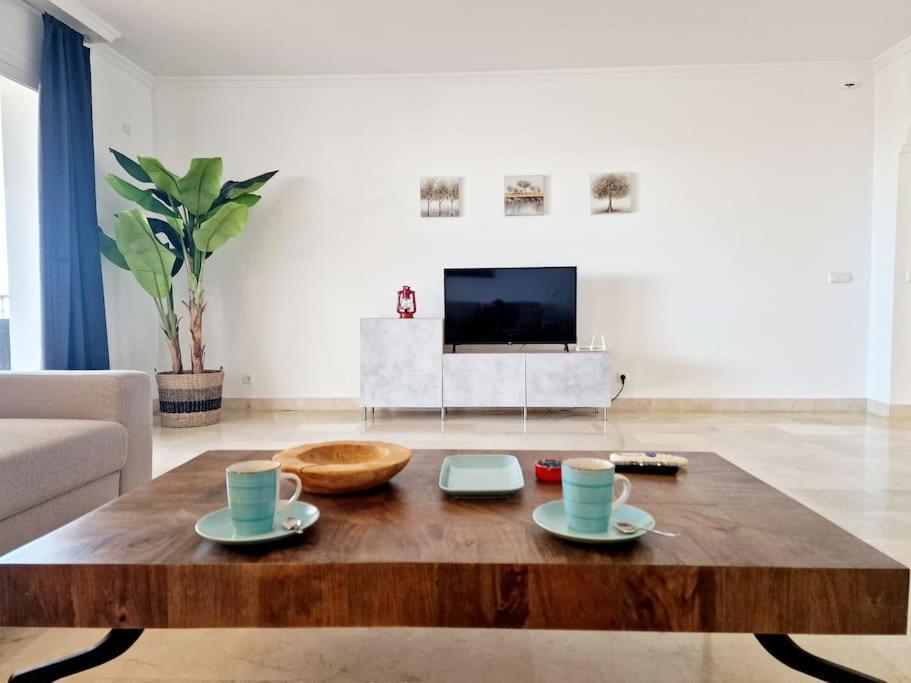 Las Palmeras Seaviews Mijas Bagian luar foto