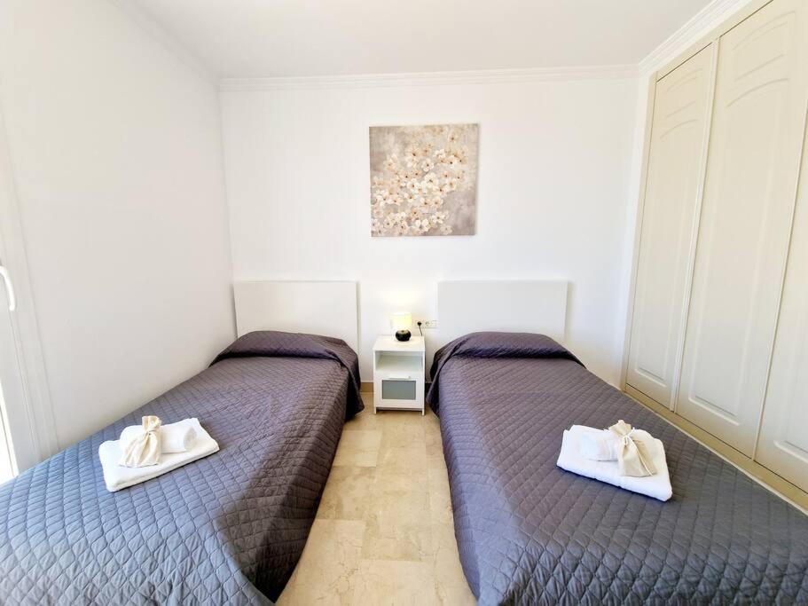 Las Palmeras Seaviews Mijas Bagian luar foto