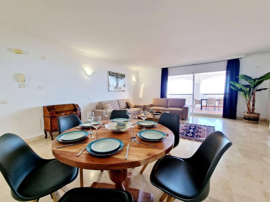 Las Palmeras Seaviews Mijas Bagian luar foto
