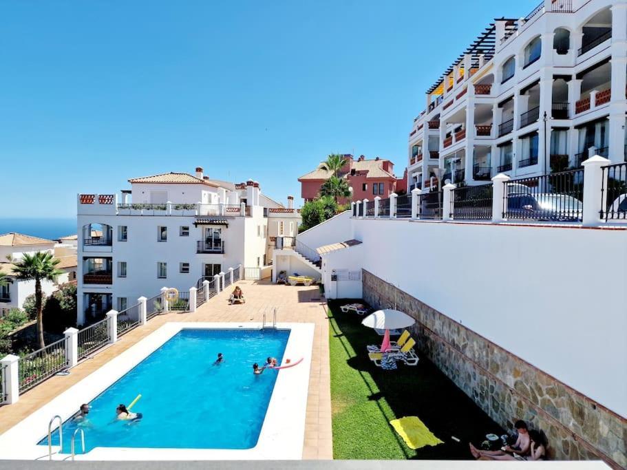 Las Palmeras Seaviews Mijas Bagian luar foto